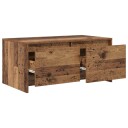 vidaXL Sofabord Eiketre 90 x 50 x 41,5 cm Konstruert tre