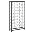  Vinstativ for 45 flasker svart 54x18x100 cm smijern