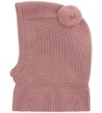 Huttelihut Balaclava Windstop Pompoms   Pink   48\6 12M