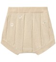 Wheat Bloomers   Strikk/Hullmønster   Dua   Sandskall White Flow   Wheat   62   Bloomers   Beige