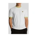 Lyle & Scott Multi Tipped T-Shirt - White - S