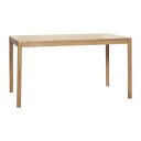 Hübsch Spisebord 140x80 - Natur