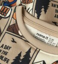 Name It Collegegenser   NmmOswaldy   Sesam   Name It   6 år (116)   Collegegenser Beige Brun Oransje