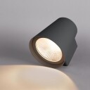 Hide-a-Lite Cone XL Veggarmatur 3000 K, 2020 lm, 45°, IP65 Antrasitt, Belysning