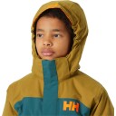 Helly Hansen Junior Level Isolert Skijakke Grønn 152/12 Rosa152/12