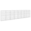 vidaXL Gabion med 5 mm tråd og 10x10 cm mesh 800x50x200 cm