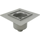 Blücher Industrielt Avløpsgulv Betong Fliser Smøremembran Ramme 300x300mm