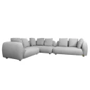 Cane line Capture Hjørnesofa Light grey
