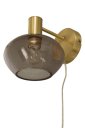 Aneta Lighting Bell Vegglampe IP20 Matt Messing/Røyk 1673653-01-0 1673653-02-0
