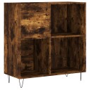  Hifi benk røkt eik 84,5x38x89 cm konstruert tre