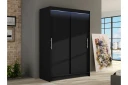Estella Garderobe 120x200 cm - Svart