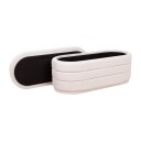 Benk HOME4YOU Hiro 104x44xh44 cm med oppbevaring Hvit   hvit
