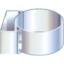 Metalbestos skorstein uØ 450 mm veggforankring, avstand 100 mm