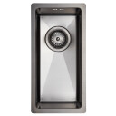 Lavabo Kubus 180 Soft Kjøkkenvask 44x22x145 cm Gunmetall
