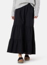 Seaside Angelica Maxi Skirt W Black 36 Bestselger