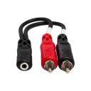 Hosa YMR197 Y kabel minijF/2xphM