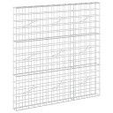 vidaXL Gabion med 3,5 mm tråd og 10x10 cm nett 150x10x150 cm