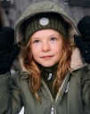 Viking Fun Reflex Beanie   OLIVE   54/56