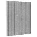 vidaXL Takplater 36 stk sølv 60x45 cm galvanisert stål
