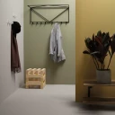 Essem Design Sara Skohylle vägghängd 100 cm Eik Hvit