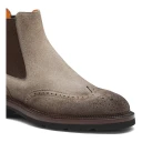 Santoni, Herre, Sko, Beige, 41 1/2 EU,