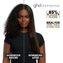 ghd Chronos Max  Wide Plate Hair Straightener White