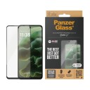 PanzerGlass Ultra-Wide Fit skjermbeskytter til Motorola Moto G35 - Herdet glass med svart ramme