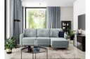 Saimon Sovesofa m. Divan med Oppbevaring 3 seter   Grå