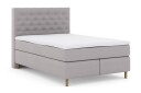 Select No 3 Komplett Sengepakke 140x200 Medium Lysegrå/Kobberben
