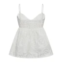 Co'Couture Dame Topper Hvit XL,