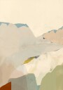 Peachy Mountain Range 2 Poster Plakat / 50x70cm