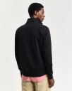 Gant Shield collegegenser med half zip BLACK XS