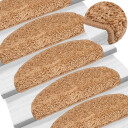  Trappematter 30 stk beige 65x21x4 cm 8721288459336