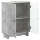 vidaXL Baderom Oppbevaringsskap EDE Betonggrå 59,5 x 31 x 80 cm