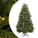  Kunstig juletre med LED  stripelys grønn 300 cm PVC og metall