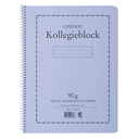 Collegeblokk A4 90g 70 blad linjert TF 5 Stk