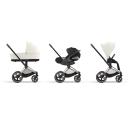 Komplett barnevogn Cybex e-Priam Matt Black/Off White