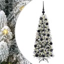  Kunstig juletre Hvit 53 x 53 x 120 cm PVC plast stål og PE