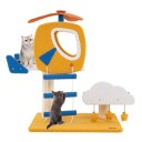 Cwy Katte Skrapestolpe Med Helikopterplattform & Skrapestolpe & Hoppeplattform Skrapestolpe