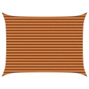 vidaXL Solskygge seil Oransje og Brunt 3 x 4 m 100% polyester Oxford