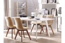Spisestol 2 stk beige CALGARY - Beige