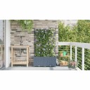 Hageplanter med Vanning System 2 stk Lysegrå