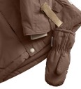 MINI A TURE Matcordt Fleece Lined Mittens   Brown   2 3Y