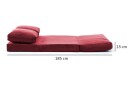 Maydena Sovesofa 2 seters 120x185   Maroon