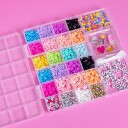 MAKI Just My Style Heishi Bead And Charm Case Multi/patterned ONE SIZE