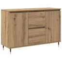  Sideboard med Dører og Skuffer i Artisan Eik 101,5x35x70 cm