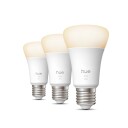 Philips Hue Smart Led A60 Pære Varm Hvit 2700K E27 Sokkel 7W 810 Lumen Dimmbar Fungerer Med Alexa Google Assistant Og Apple Home 3 Pak