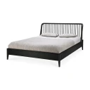 Ethnicraft Spindle Sengeramme 160x200 cm Svart eik