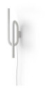 Foscarini Tobia Vegglampe Hvit M. Ledning