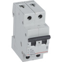 Legrand 6 stk RX³ MCB automatsikring C25 2P 2M 6kA